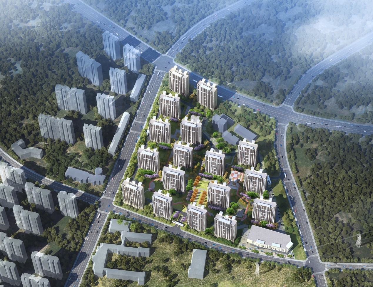 20230201112457234 盘城镇街经济适用房项目桩基工程完工