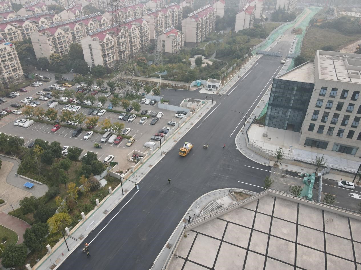 20231101024932885 即将完工!盘城2号地块配套蹊径实景图来了